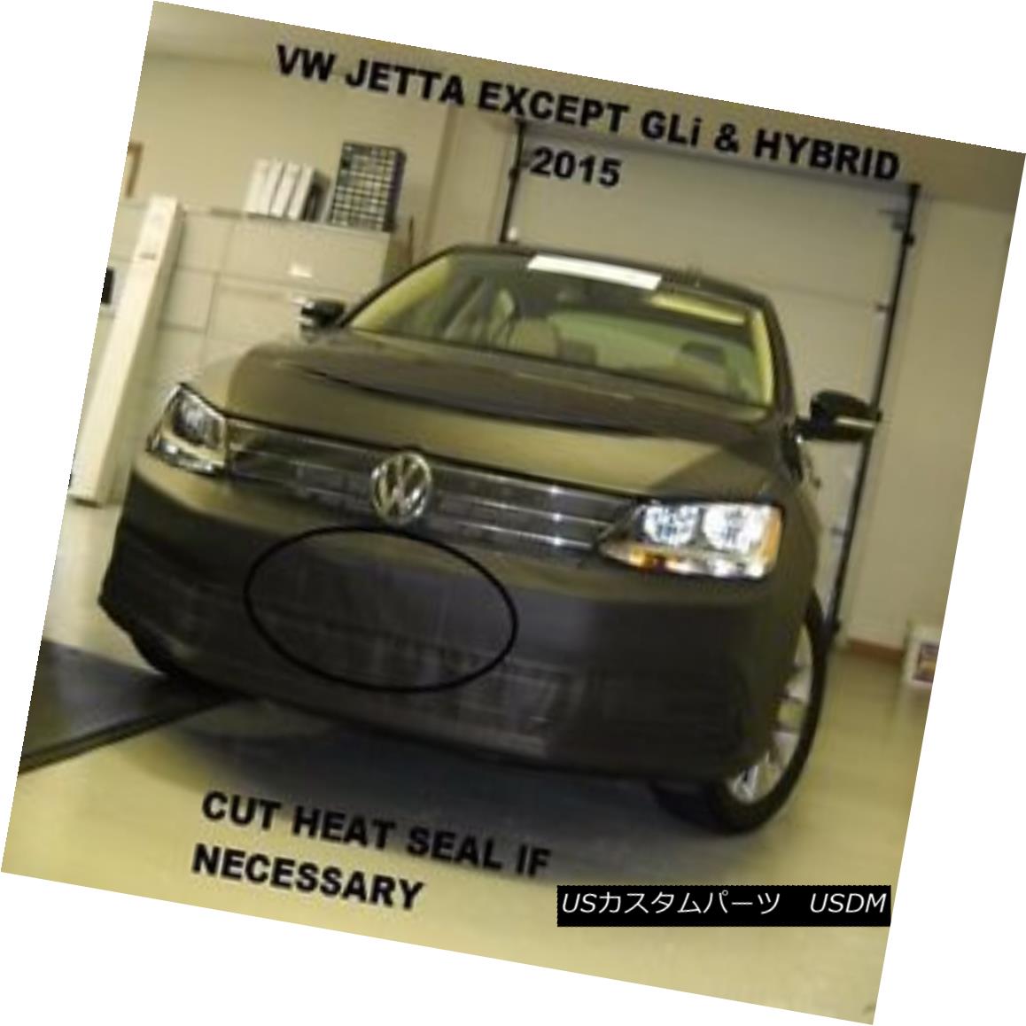 フルブラ ノーズブラ Lebra Front End Mask Cover Bra Fits 15-18 Volkswagen Jetta (Except GLi & Hybrid) Lebraフロントエンドマスクカバーブラ15-18 Volkswagen Jetta(GLi&Hybridを除く) 【並行輸入品】|カスタムパーツ WORLD倉庫