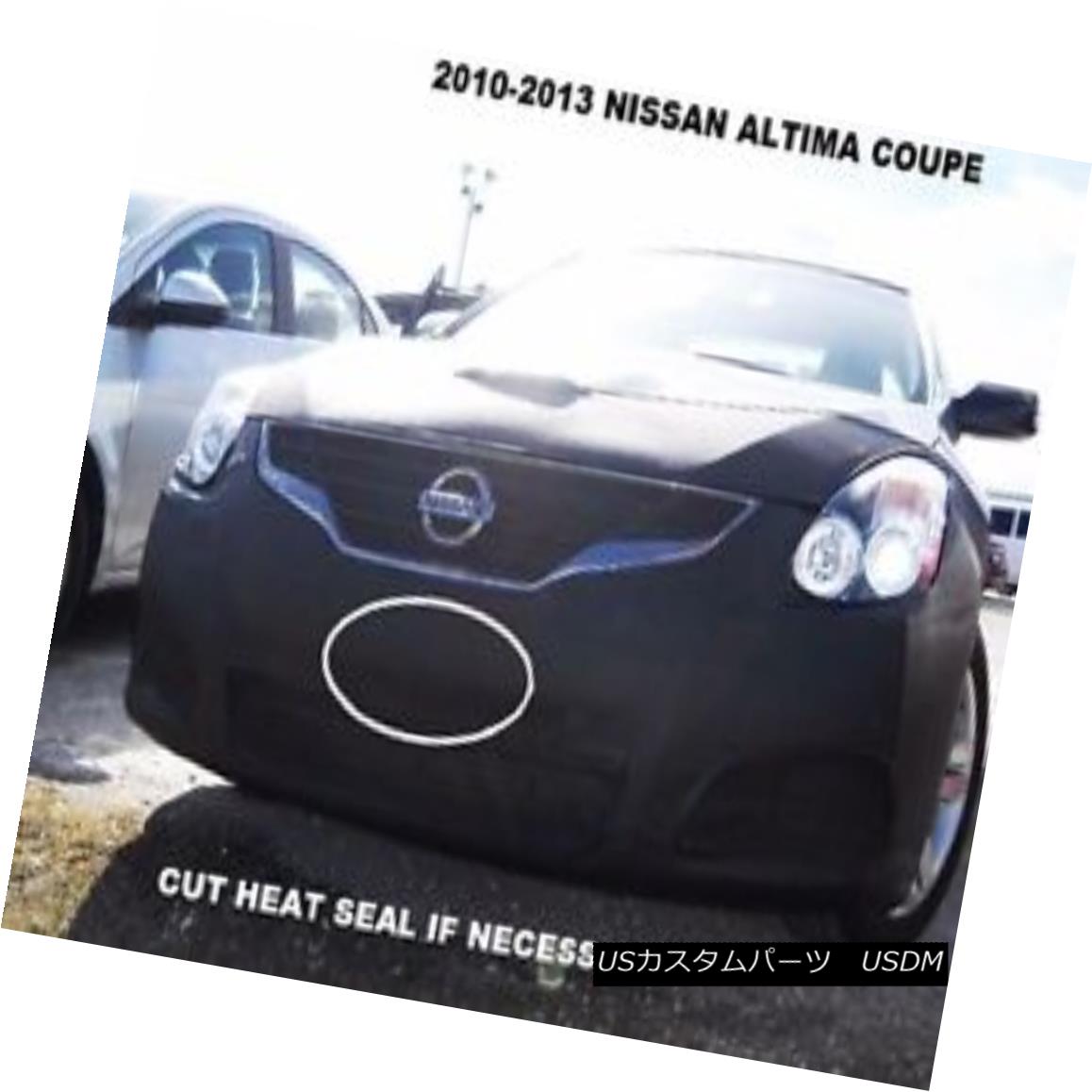 パーツ 車用品 バイク用品 その他 Altima Coupe Nissan 車用品 Front 外装 エアロパーツ Fits Cover Nissan Lebraフロントエンドマスクカバーブラフィット10 13 Bra フルブラ End Altima ノーズブラ Altima その他 Mask 10 13 Lebra Cover