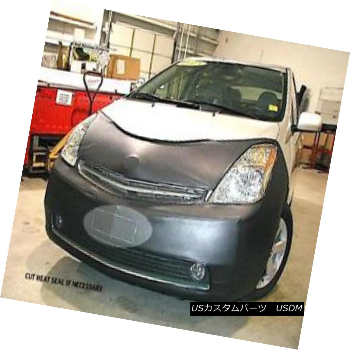 LeBra Full Front End Mask Cover For 2015-2017 Toyota Prius V - Black Vinyl