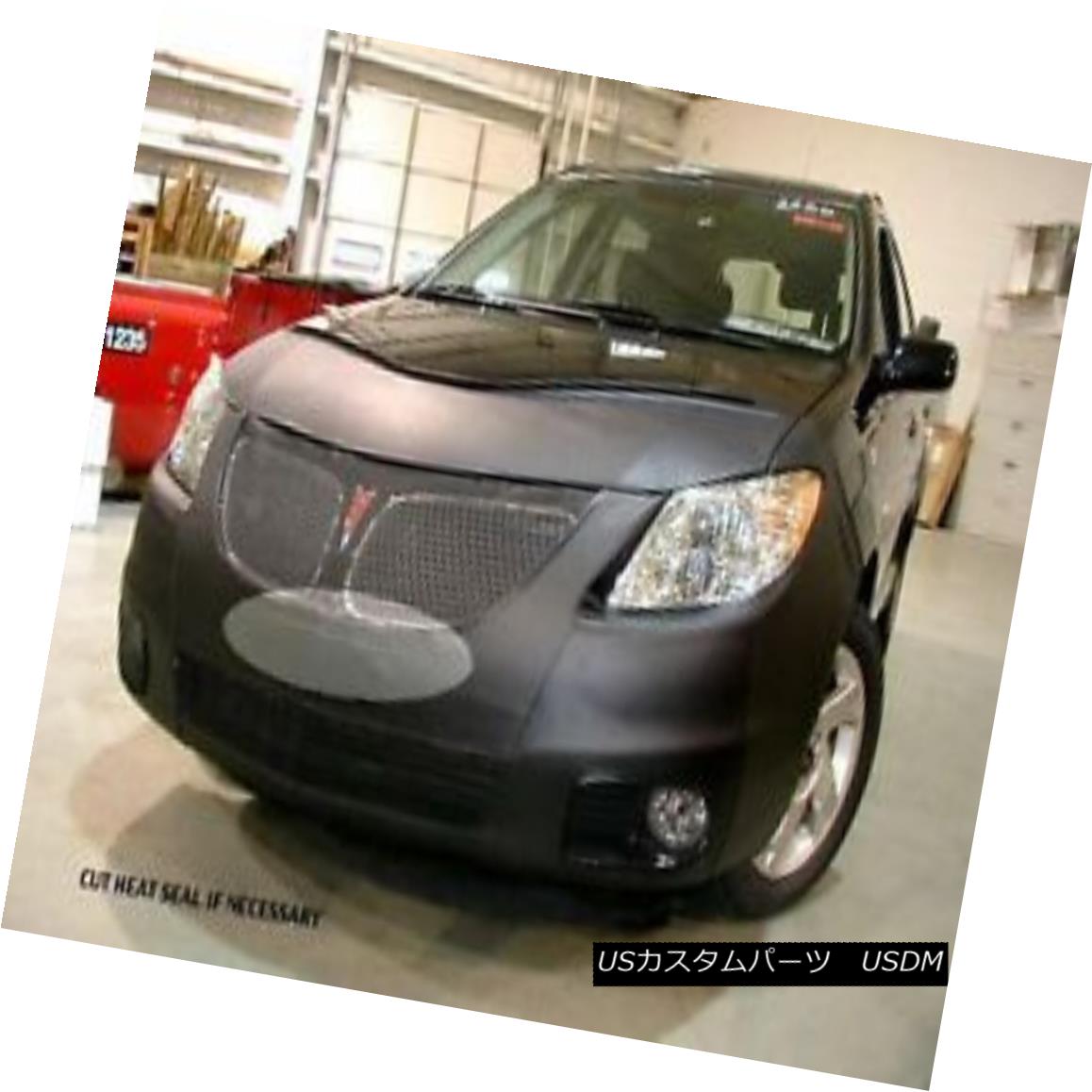フルブラ ノーズブラ Lebra Front End Mask Cover Bra Fits PONTIAC VIBE 2005-2008 LebraフロントエンドマスクカバーブラはPONTIAC VIBE 2005-2008に適合 【並行輸入品】
