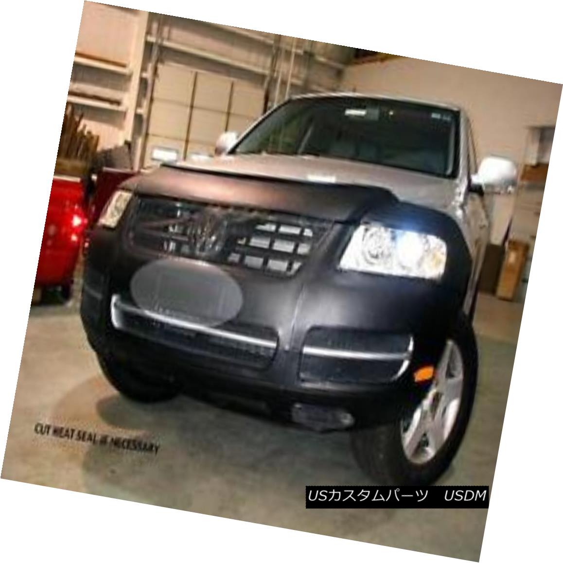 フルブラ ノーズブラ Lebra Front End Mask Cover Bra Fits VW Touareg 2004-2007 04 05 06 07 LebraフロントエンドマスクカバーブラはVW Touaregに適合2004-2007 04 05 06 07 【並行輸入品】