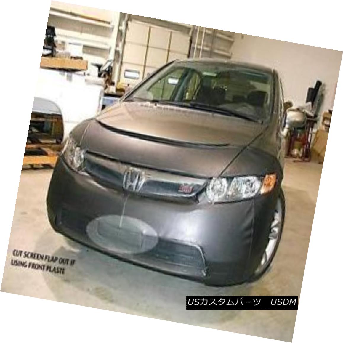 フルブラ ノーズブラ Lebra Front End Mask Cover Bra Fits HONDA CIVIC SEDAN Si 2007-2008 07 08 LebraフロントエンドマスクカバーブラはHONDA CIVIC SEDAN Siに適合2007-2008 07 08 【並行輸入品】