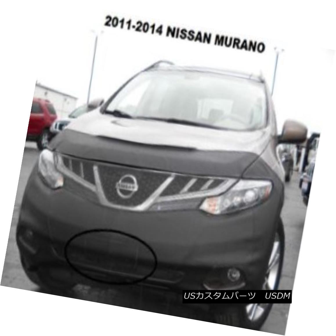 フルブラ ノーズブラ Lebra Front End Mask Cover Bra Fits 2011-2014 Nissan Murano 11-14 Lebraフロントエンドマスクカバーブラ2011-2014 Nissan Murano 11-14 【並行輸入品】