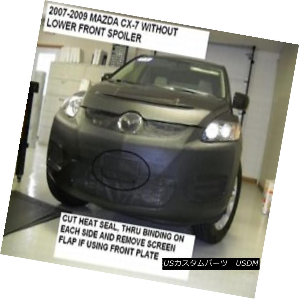 フルブラ ノーズブラ Lebra Front End Mask Cover Bra Fits Mazda CX-7 2007-2009 LebraフロントエンドマスクカバーブラはMazda CX-7 2007-2009に適合 【並行輸入品】