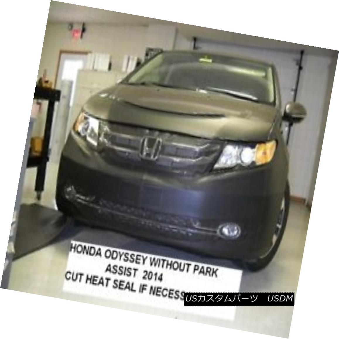 フルブラ ノーズブラ Lebra Front End Mask Cover Bra Fits HONDA Odyssey 2014-2017 W/O park assist. Lebraフロントエンドマスクカバーブラはホンダオデッセイ2014-2017 W / Oパークアシストに適合します。 【並行輸入品】 53,790円