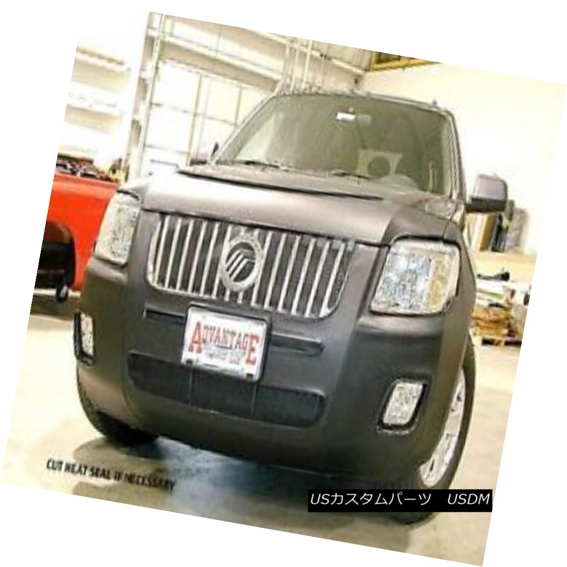 フルブラ ノーズブラ Lebra Front End Mask Cover Bra Fits MERCURY MARINER 2009-2011 09 10 11 LebraフロントエンドマスクカバーブラはMERCURY MARINERに適合2009-2011 09 10 11 【並行輸入品】｜カスタムパーツ WORLD倉庫