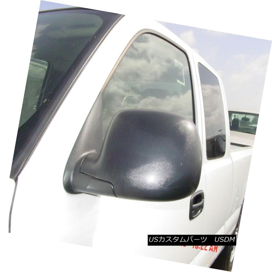 フルブラ ノーズブラ Colgan Car Mirror Covers Bra Protector Black Fits Cadillac Escalade 2002-2004 コルガン車のミラーカバーは、キャデラック・エスカレード2002-2004に適合するブラジャープロテクターブラックをカバーする 【並行輸入品】