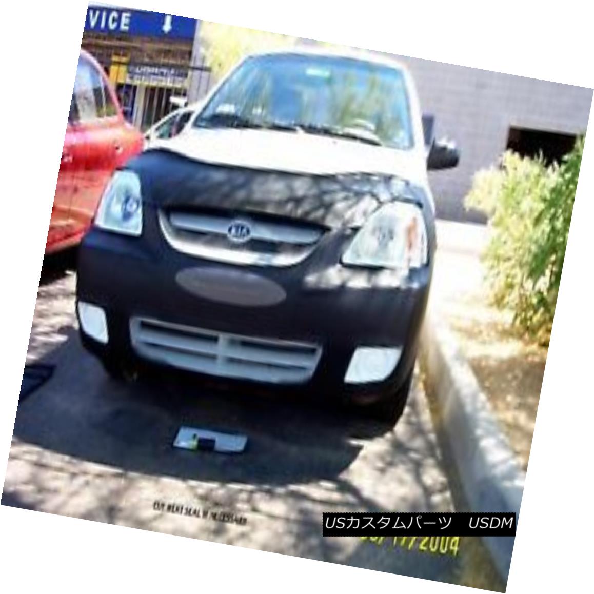 フルブラ ノーズブラ Lebra Front End Mask Cover Bra Fits KIA RIO Sedan & 5 2006 thru 2009 06-09 LebraフロントエンドマスクカバーブラはKIA RIO Sedan＆amp; 5 2006年から2009年06月5日 【並行輸入品】