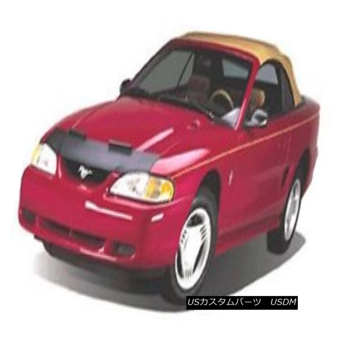 フルブラ ノーズブラ Lebra Hood Protector Mini Mask Bra Fits Ford Mustang 1999-2004 99-04 LebraフードプロテクターミニマスクブラはFord Mustangに適合1999-2004 99-04 【並行輸入品】｜カスタムパーツ WORLD倉庫