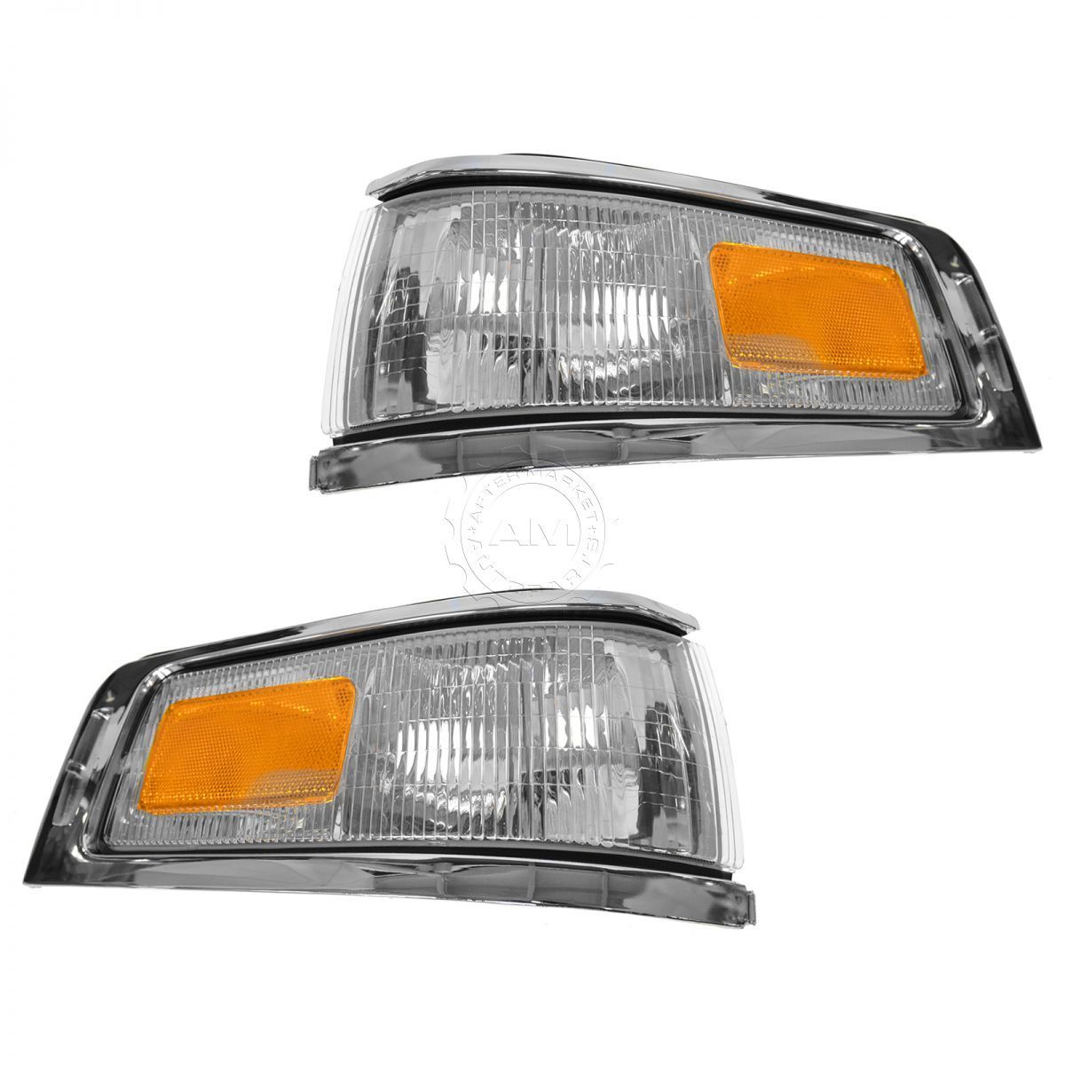 コーナーライト Marker Signal Blinker Corner Parking Light Lamp Pair Set for 95-97 Town Car マーカー信号点滅灯コーナーパーキングライトランプペア95-97タウンカー用 【並行輸入品】