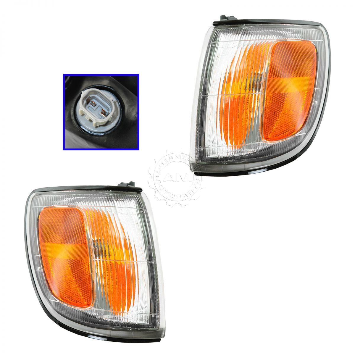 コーナーライト Fender Mtd Parking Light Pair for Toyota 4Runner 1997-1998 トヨタ4RunnerのフェンダーMtdの駐車ライトペア1997-1998 【並行輸入品】