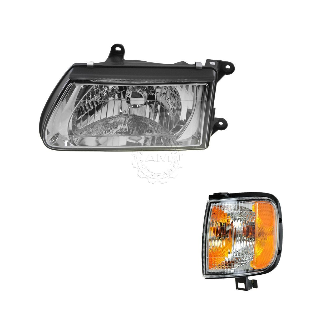 コーナーライト Headlight Corner Light Lamp Kit LH Driver Side for 00-02 Isuzu Rodeo ヘッドライトコーナーライトランプキットLHドライバーサイド00-02いすゞロデオ用 【並行輸入品】