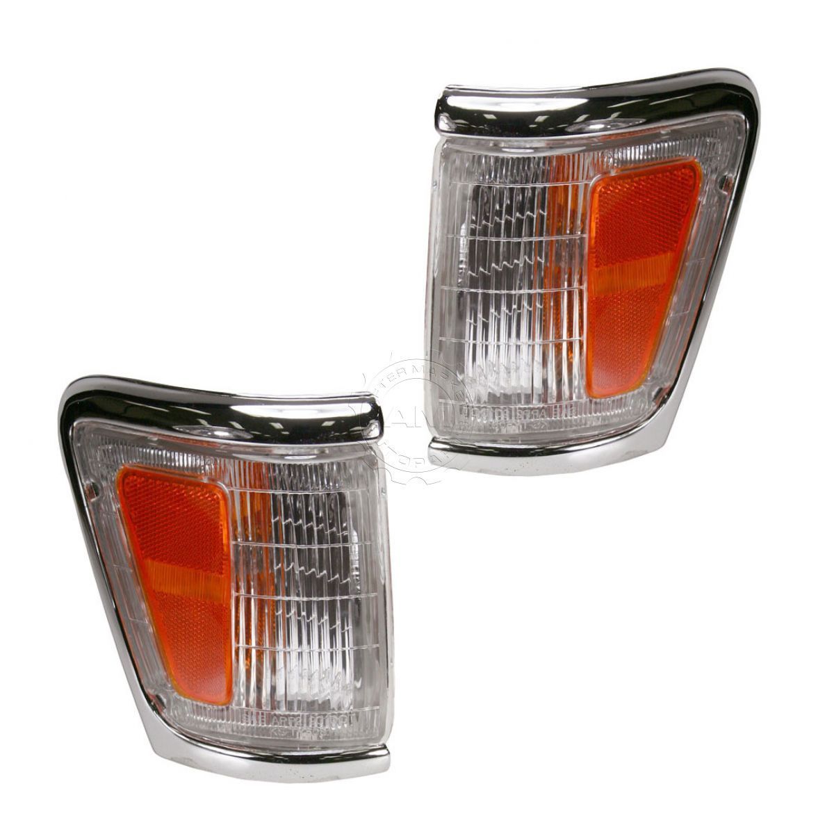 コーナーライト Side Marker Parking Turn Signal Corner Lights Pair Set for Toyota Pickup 4WD 4x4 トヨタのピックアップ用サイドマーカーパーキングターンシグナルコーナーライトペア4WD 4x4 【並行輸入品】