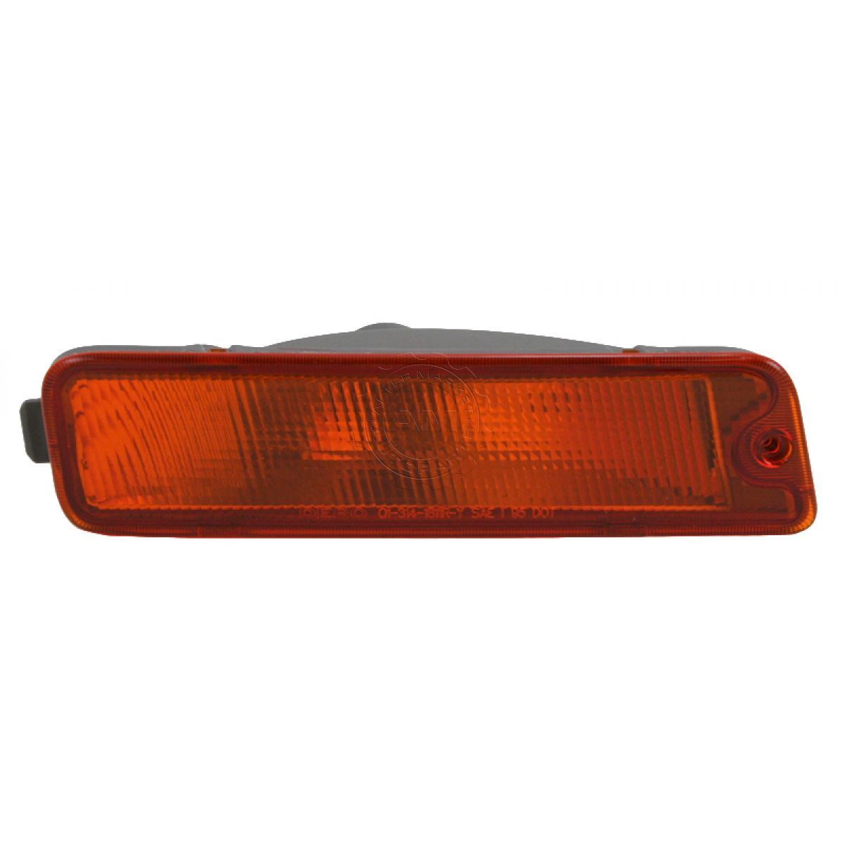 コーナーライト Bumper Mounted Parking Signal Light RH Right for 97-99 Mitsubishi Montero Sport バンパー搭載パーキングシグナルライトRH右97-99用三菱モンテロッソスポーツ 【並行輸入品】