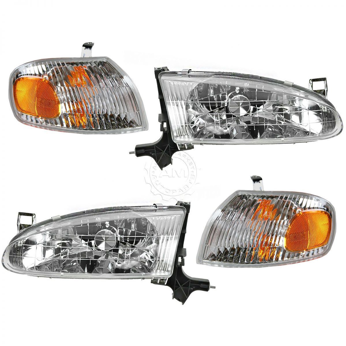 コーナーライト Headlight Headlamp Parking Marker Signal Light Lamp for 98-02 Chevy Prizm New ヘッドライトヘッドランプパーキングマーカー信号ライトランプ98-02シボレーPrizm New画像