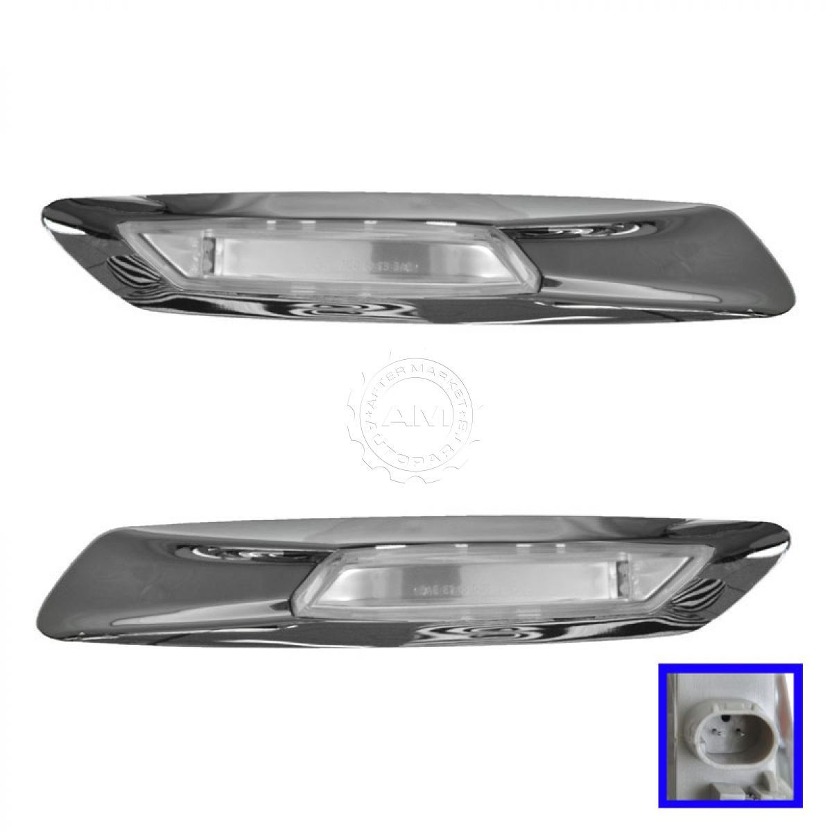 コーナーライト Fender Mounted Side Marker Repeater Light Pair Set of 2 for BMW 528i 525i 550i BMW 528i 525i 550i用フェンダー搭載サイドマーカーリピータライトペア2セット 【並行輸入品】