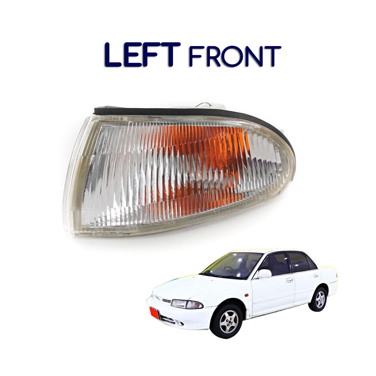 人気商品 ライト ランプ コーナーライト 1992 96の新しいコーナーライトインジケーターランプ Sedan Lancer Mitsubishi 1992 96 Sedan Lancer Mitsubishi Fits Left Lamp Indicator Lights Corner New