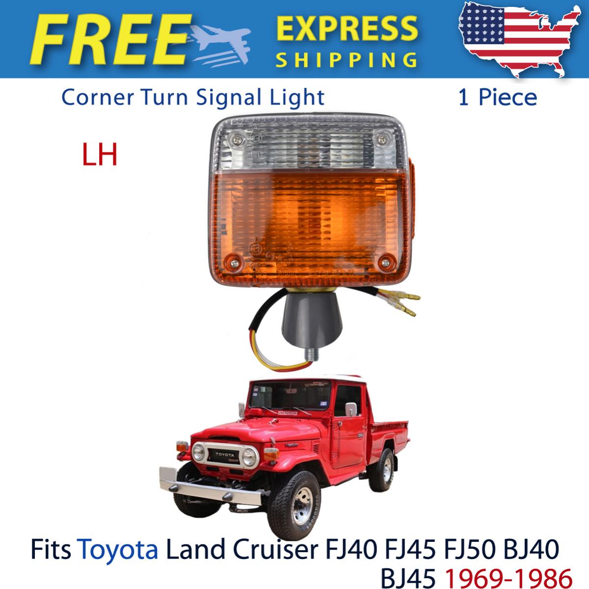 コーナーライト Left Corner Turn Signal Light Lamp Fits Toyota Land Cruiser FJ40 BJ40 1869-1986 トヨタランドクルーザーFJ40 BJ40 1869-1986 【並行輸入品】