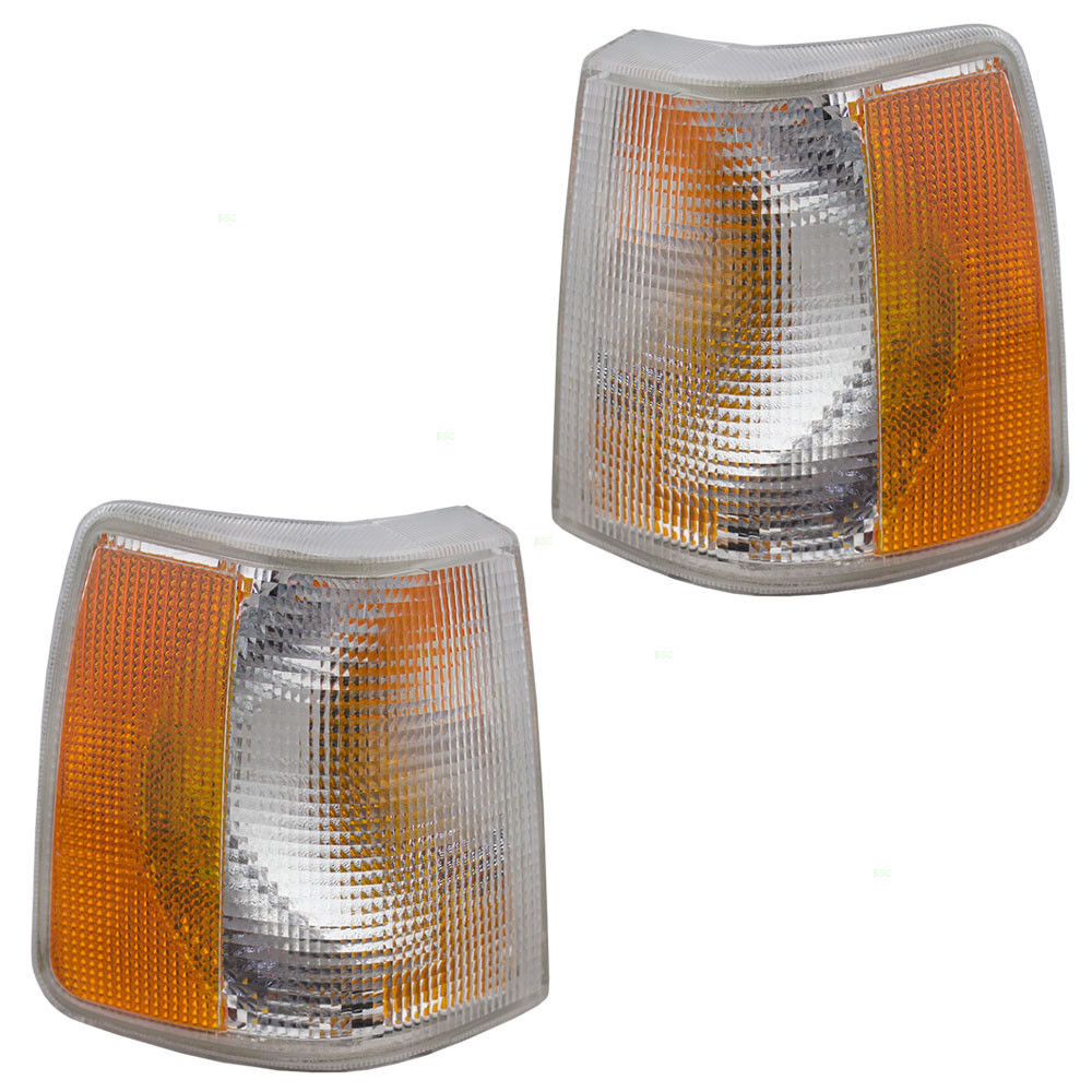 コーナーライト New Pair Set Park Signal Corner Marker Light Lamp Assembly Volvo 740 940 960 新しいペアセットパーク信号コーナーマーカーライトランプアセンブリVolvo 740 940 960 【並行輸入品】