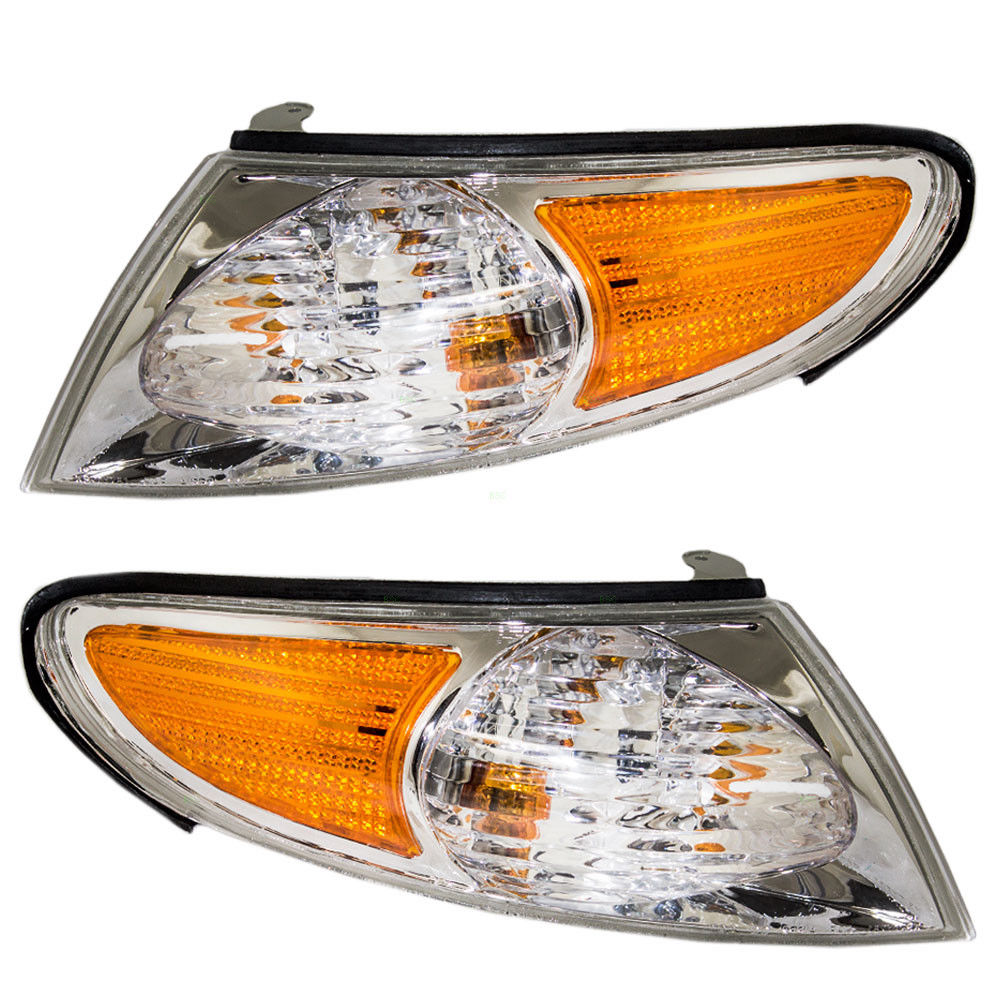 コーナーライト New Pair Set Park Signal Corner Marker Light Assembly for 02-03 Toyota Solara トヨタソララ用の新しいペアセットパーク信号コーナーマーカーライトアセンブリ 【並行輸入品】