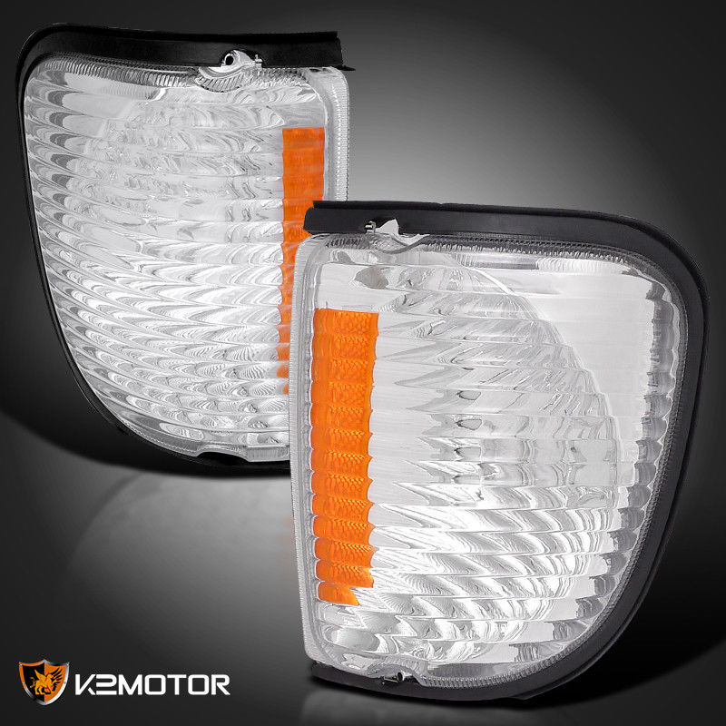 コーナーライト 1992-2007 Ford E150 E250 Econoline Clear Corner Turn Signal Lights 1992-2007フォードE150 E250エコノリンクリアコーナーターンシグナルライト 【並行輸入品】｜カスタムパーツ WORLD倉庫