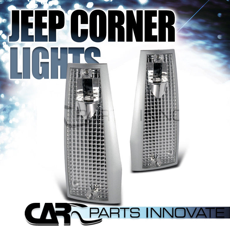 コーナーライト 1984-1996 Jeep Cherokee Euro Clear Corner Lamp Turn Signal Lights 1984-1996ジープチェロキーユーロクリアコーナーランプ信号灯 【並行輸入品】｜カスタムパーツ WORLD倉庫
