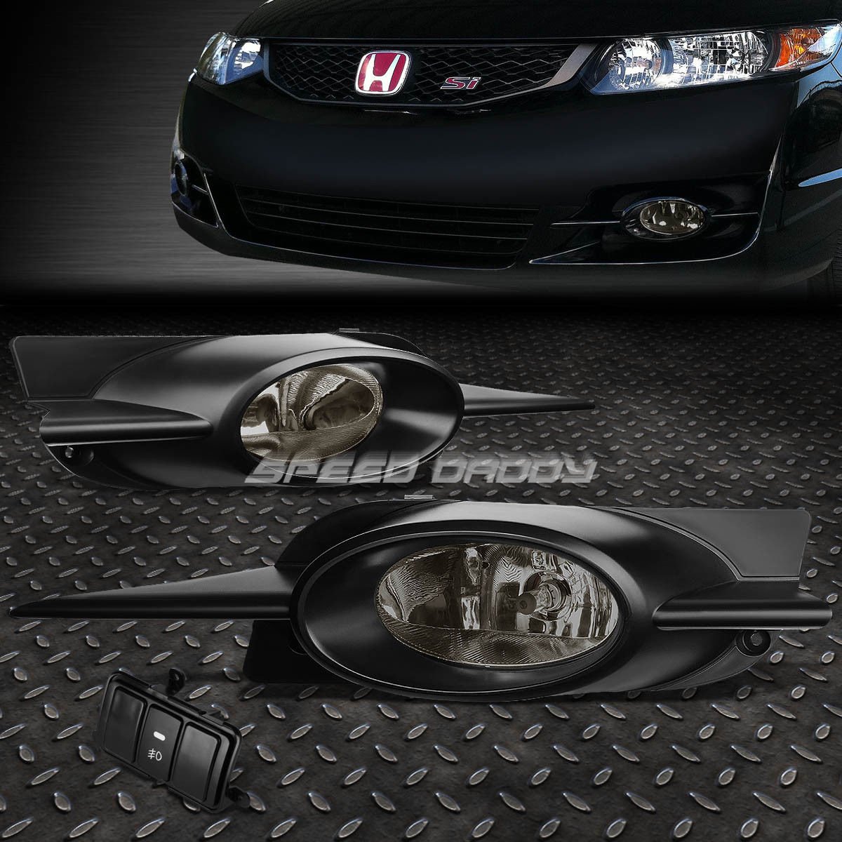 ラッピング無料 Lens Smoked Fg1 2 Coupe Civic Honda 09 11 For フォグライト Oe Fogライトランプ スイッチ Driving Oe Lens Smoked 2 ホンダシビックカプチーノfg1 Lamp Switch Light Fog Driving Usdm 0132 7 Qbdworks Com