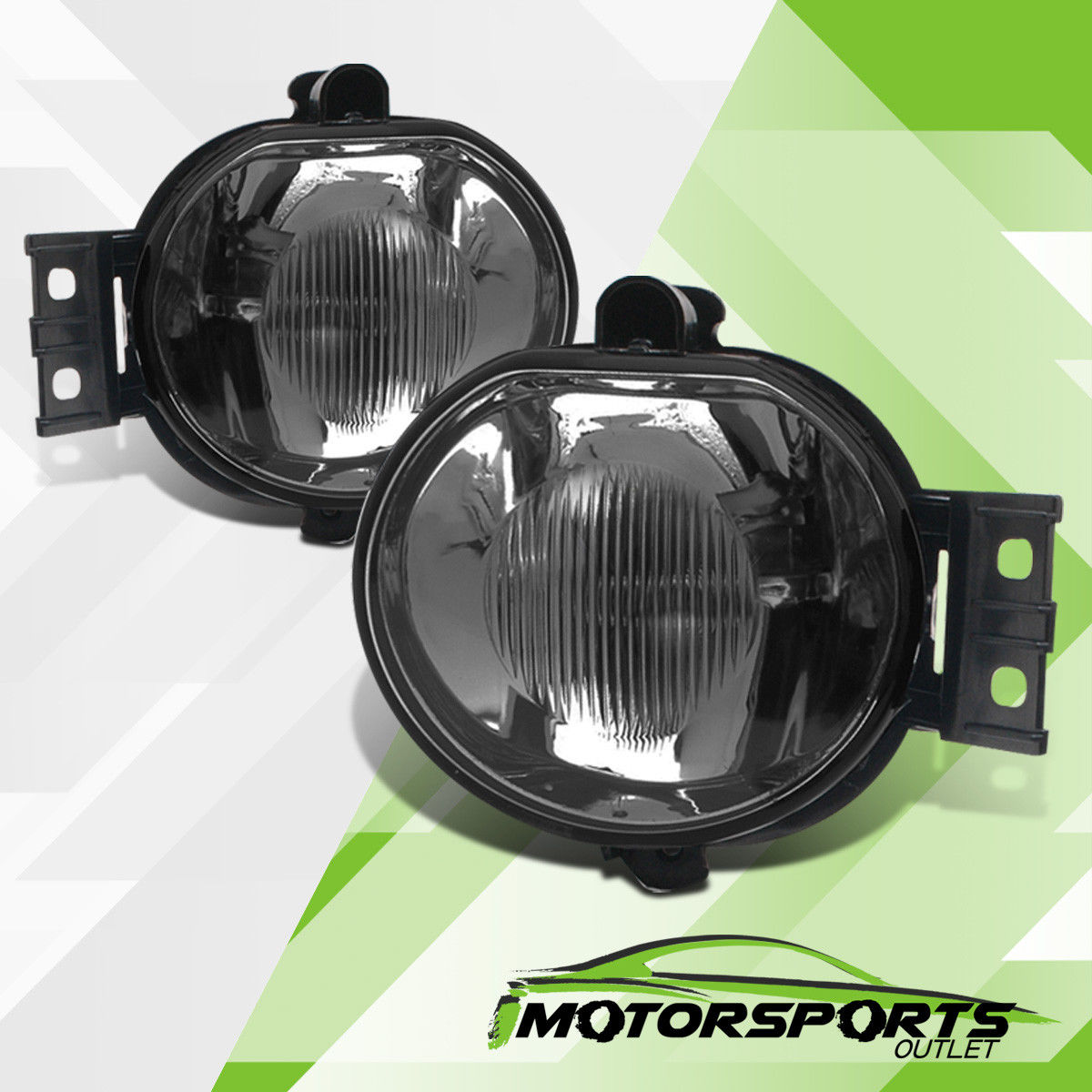 フォグライト [Glass] 2002-2008 Dodge Ram 1500 2500 3500/2004-2006 Durango Smoke Fog Lights [Glass] 2002-2008 Dodge Ram 1500 2500 3500 / 2004-2006 Durangoスモークフォグライト 【並行輸入品】