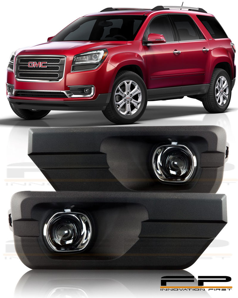 フォグライト 13 14 15 16 GMC ACADIA Clear Fog Light Lamps Full Complete Kit Switch+Harness 13 14 15 16 GMC ACADIAクリアフォグライトランプフルキットキット+ハーネス 【並行輸入品】
