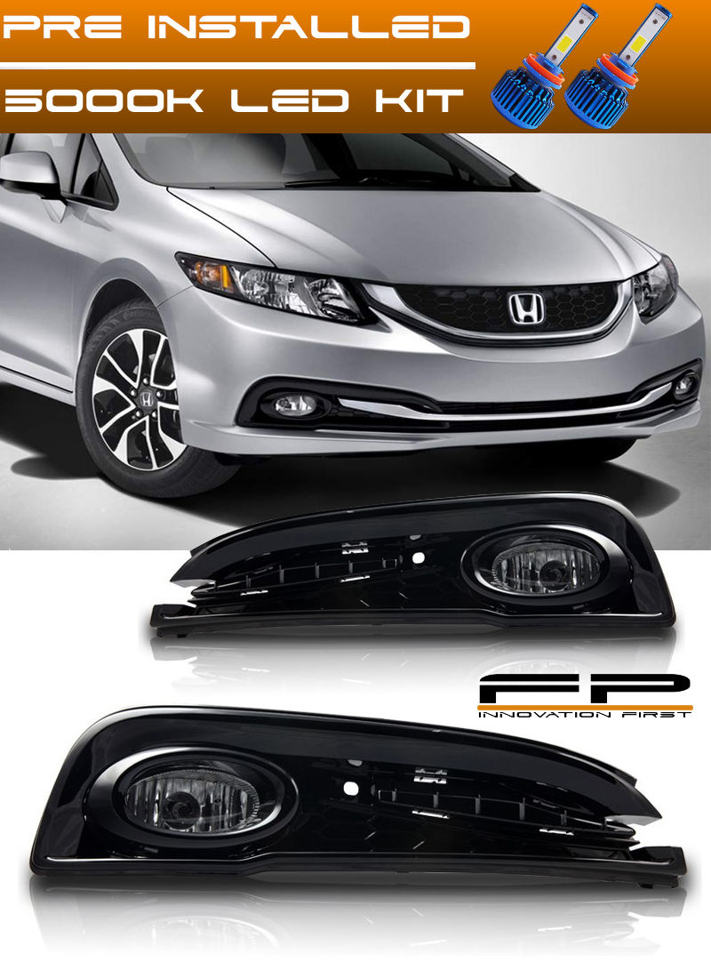 沸騰ブラドン ライト ランプ Harness Switch Kit Complete Light Fog Clear Jdm 4dr Sedan Civic Honda 13 15 Led フォグライト Led Jdmクリアフォグライトキットキットスイッチハーネス 13 15ホンダシビックセダン4dr Olcfoods Com