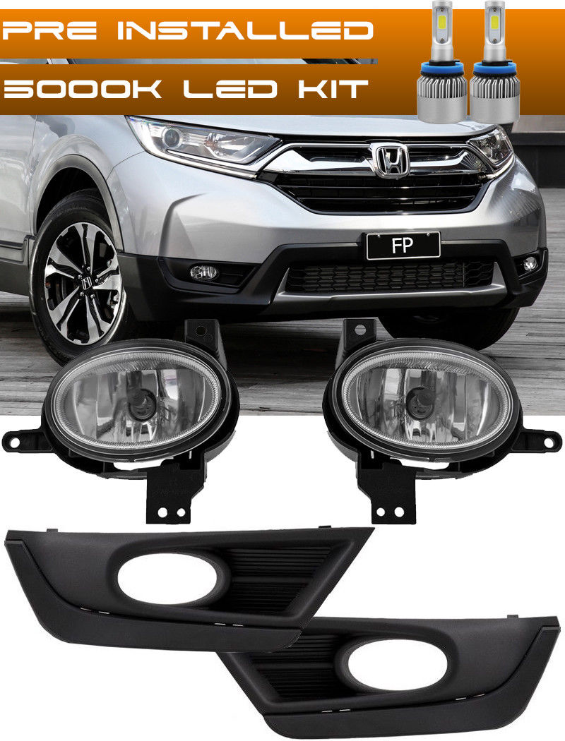 フォグライト For 2017 2018 HONDA CRV CR-V LX Fog Light Driving Lamp Full Kit w/ Switch Wiring 2017年2018年ホンダCRV CR-V LXフォグライトドライビングランプフルキットスイッチワイヤー 【並行輸入品】