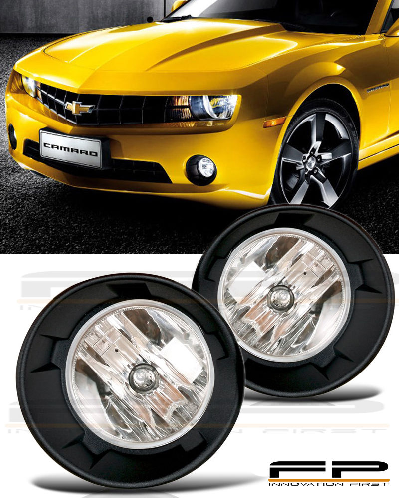 フォグライト 2010 2011 2012 2013 Chevy Camaro Fog Light Clear Lens Front Lamps + Switch- KIT 2010 2011 2012 2013シボレーカマロフォグライトクリアレンズフロントランプ+スイッチ-KIT 【並行輸入品】