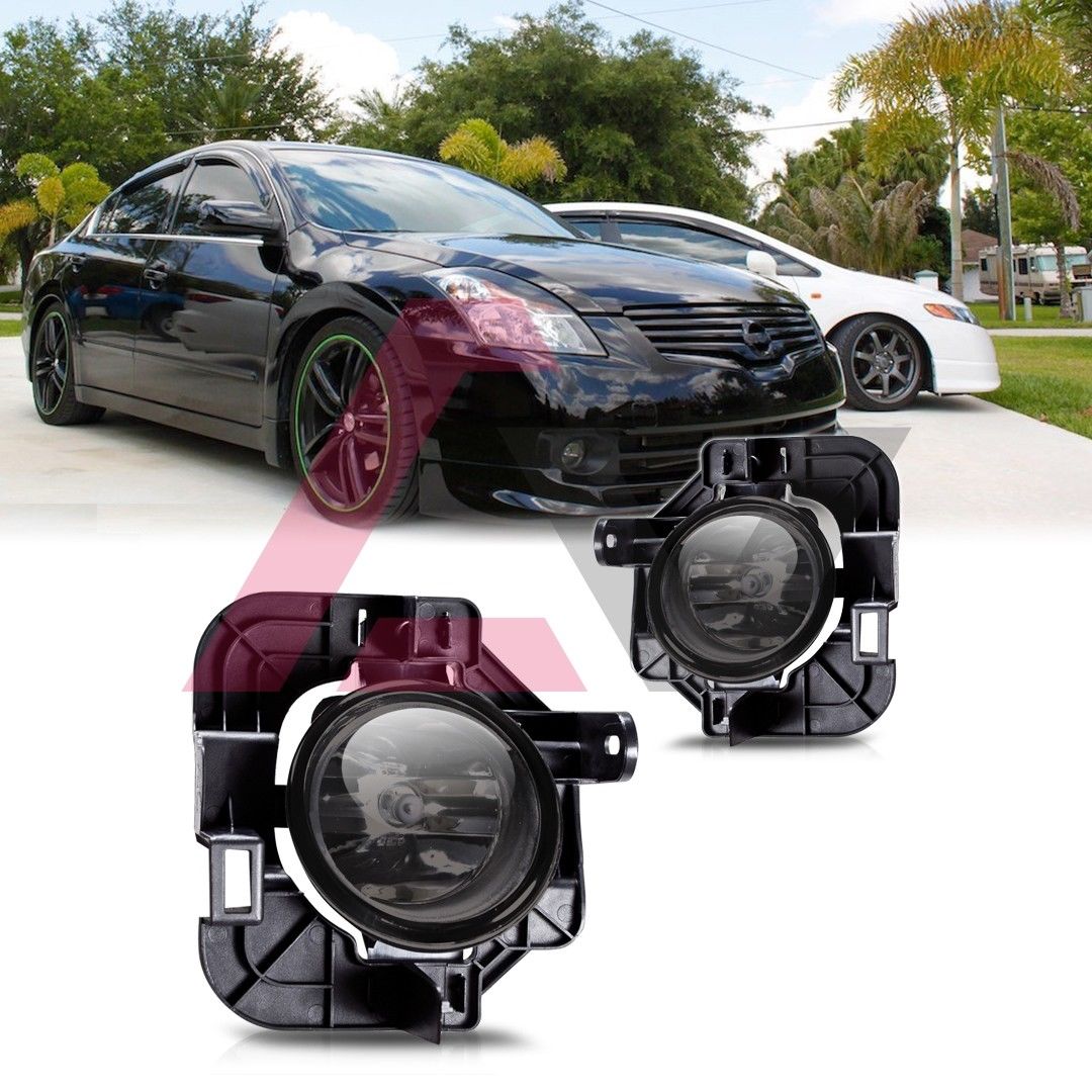 フォグライト For 2007-2012 Nissan Altima Fog Lights (Wiring, Switch, and Bezels) Smoke Lens 日産アルティマフォグライト（配線、スイッチ、ベゼル）スモークレンズ 【並行輸入品】 23,485円