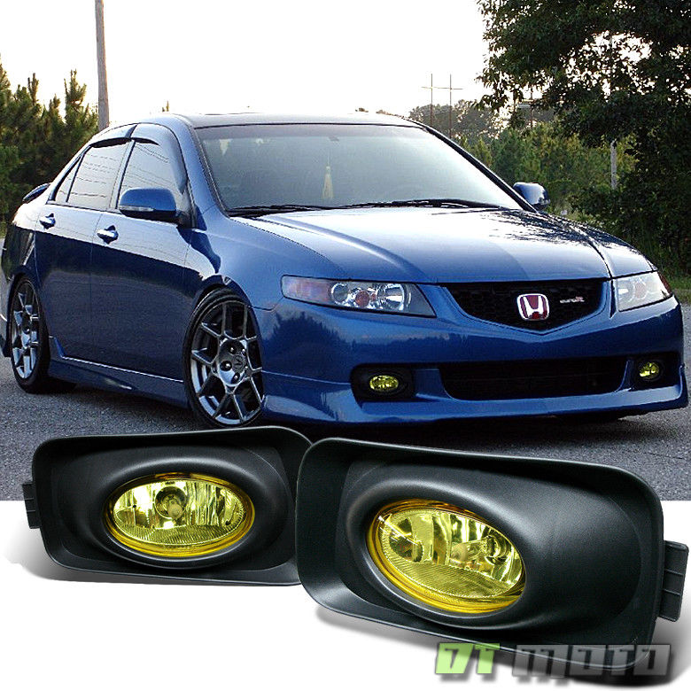 フォグライト 2004-2005 Acura TSX Bumper JDM Yellow Fog Lights Driving Lamps+Switch Left+Right 2004-2005 Acura TSXバンパーJDMイエロー・フォグ・ライトドライビング・ランプ+スイッチ左右+スイッチ 【並行輸入品】 24,827円
