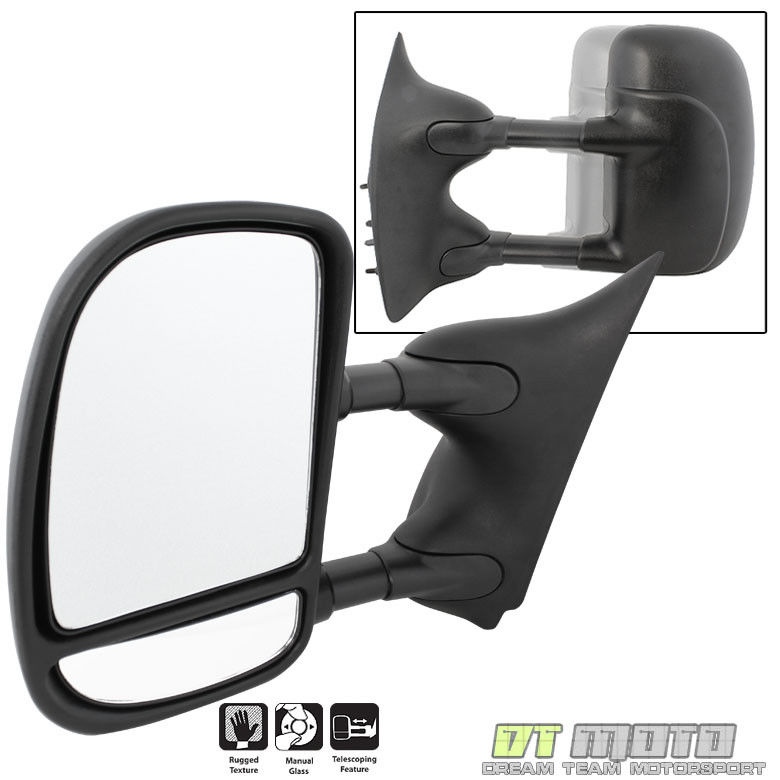 ミラー 99-07 F250~F550 Superduty Telescoping Extend Towing MANUAL Mirror Driver side 99-07 F250?F550 Superduty Telescopingエクステンション・トウイングMANUALミラー・ドライバ側 【並行輸入品】