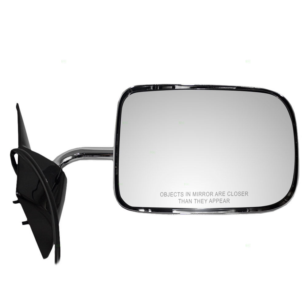 ミラー 87-96 Dodge Dakota Pickup Truck Passengers Side View Power Chrome 6x9 Mirror 87-96ダッジダコタピックアップトラック乗客サイドビューパワークローム6x9ミラー 【並行輸入品】