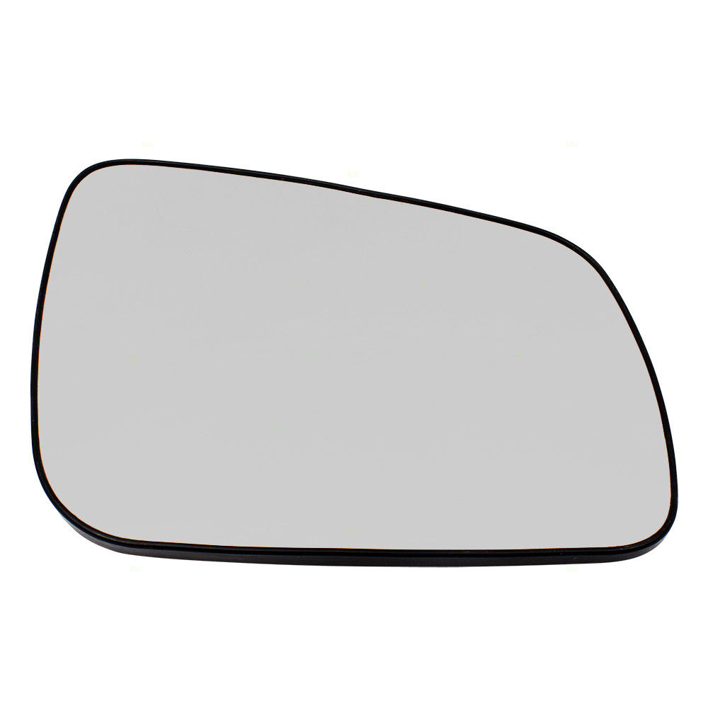 ミラー 08-14 Lancer & Evolution Sportback Passengers Side Mirror Glass w/ Base Heated 08-14ランサー＆amp; エボリューションスポーツバックの乗客のサイドミラーガラス、ベースの加熱 【並行輸入品】