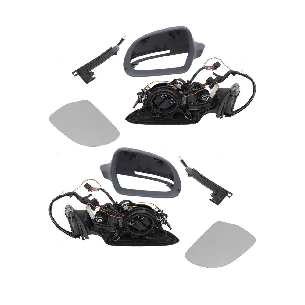 ミラー 09-11 Audi A6 S6 Drivers Power Fold Side Mirror Heated Signal Memory Puddle Lamp 09-11 Audi A6 S6ドライバパワーフォールドサイドミラーヒートシグナルメモリパドルランプ 【並行輸入品】