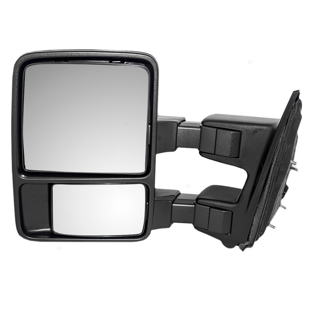 ミラー 08-16 Ford Super Duty Pickup Truck Drivers Side Manual Tow Telescopic Mirrors 08-16フォードスーパーデューティピックアップトラックドライバーサイドマニュアルタワーテレスコピックミラー 【並行輸入品】