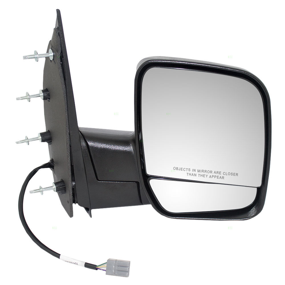 ミラー 02-07 Ford E-Series Van Passengers Side View Power Mirror w/ Dual Glass Textured 02-07 Ford E-Series Van Passengersサイドビューパワーミラー（デュアル・グラステクスチャ付） 【並行輸入品】
