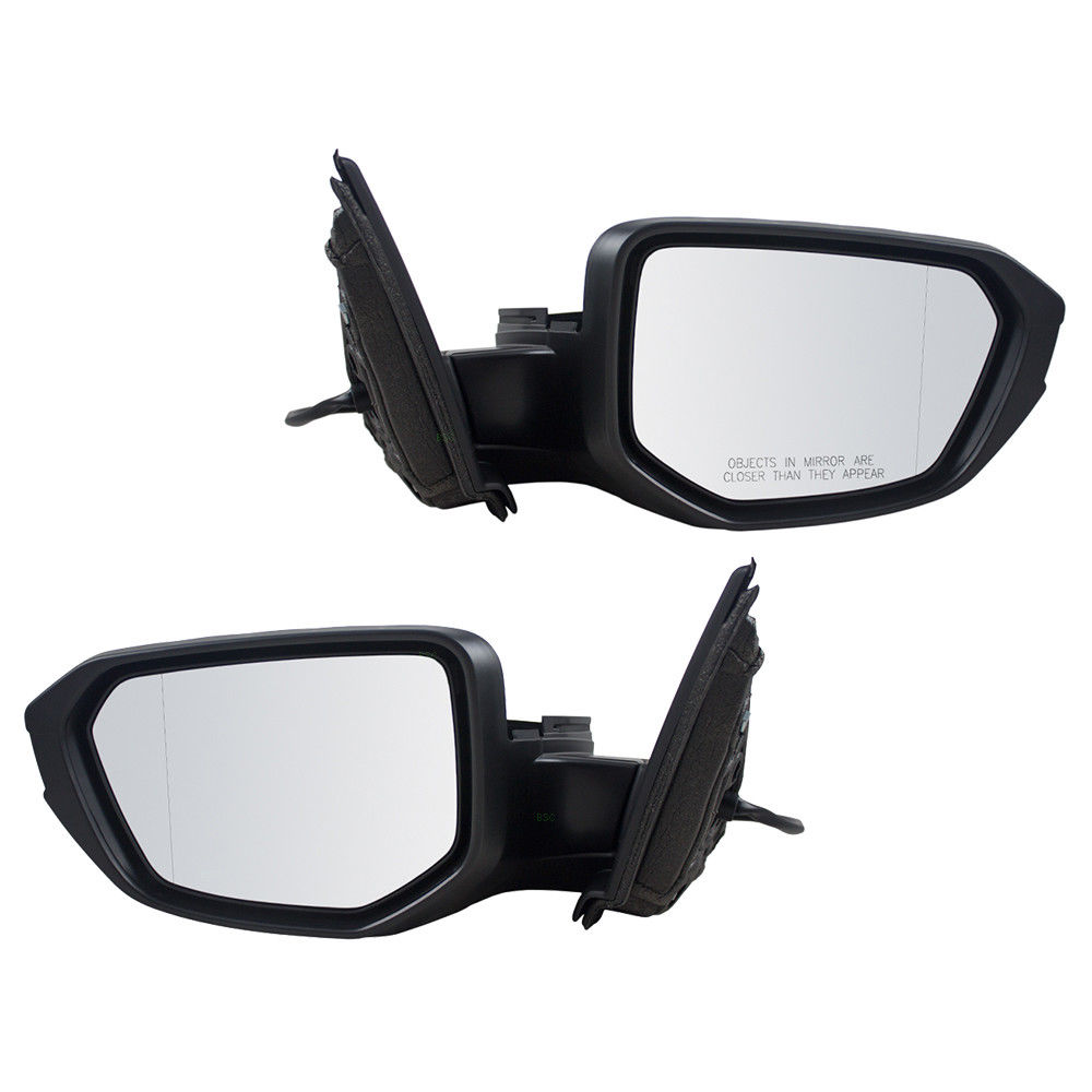 ミラー Fits Honda Civic 2016 Set of Side View Power Mirrors Glass & Housing Replacement Honda Civic 2016にフィットするサイドビューパワーミラーセットGlass＆amp; 住宅の交換 【並行輸入品】