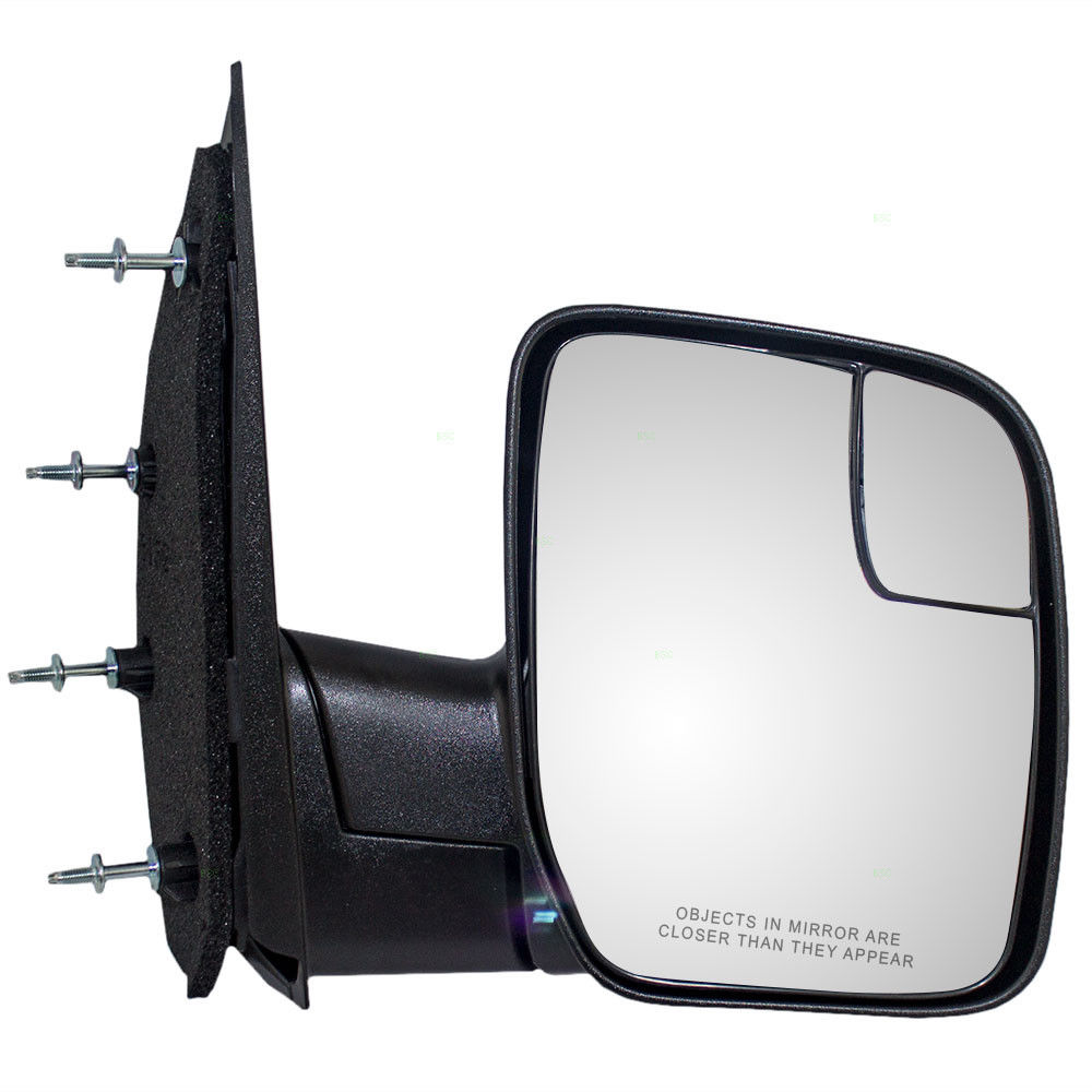 ミラー 03-14 Ford E-Series Passenger Side View Manual Sail Type Mirror w/ Spotter Glass 03-14フォードE-シリーズ助手席ビュー手動セイルミラー（w / Spotterガラス付） 【並行輸入品】