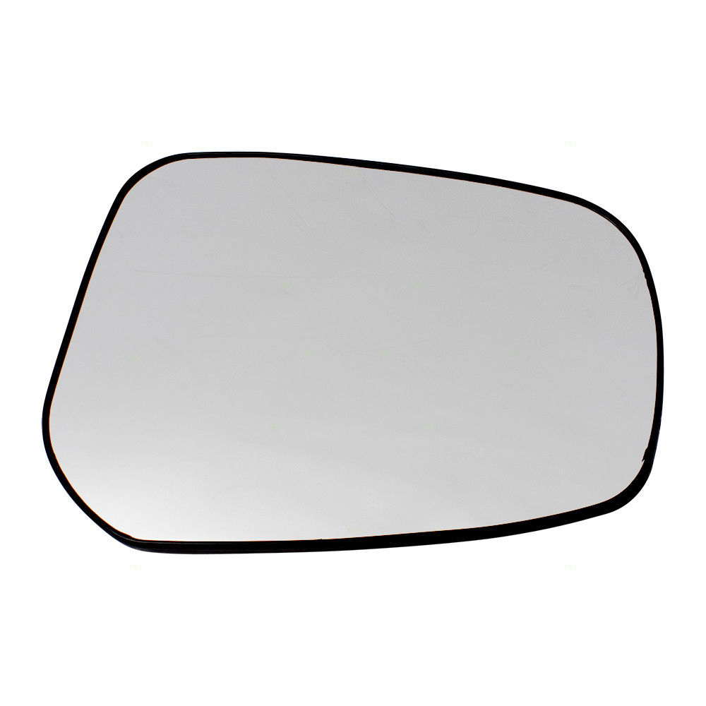 ミラー 15-17 Mitsubishi Lancer Sportback & Evolution Passengers Mirror Glass w/ Base 15-17三菱ランサースポーツバック＆amp; 進化した乗客ミラーガラス（ベース付） 【並行輸入品】