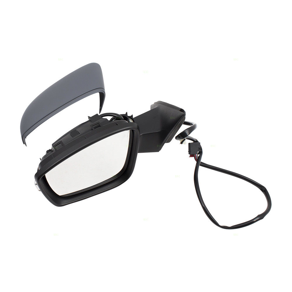 ミラー 12-15 VW Passat Drivers Side Left Power Mirror Gray Heated Signal 561857507R9B9 12-15 VWパサートドライバサイド左側パワーミラーグレー加熱信号561857507R9B9 【並行輸入品】