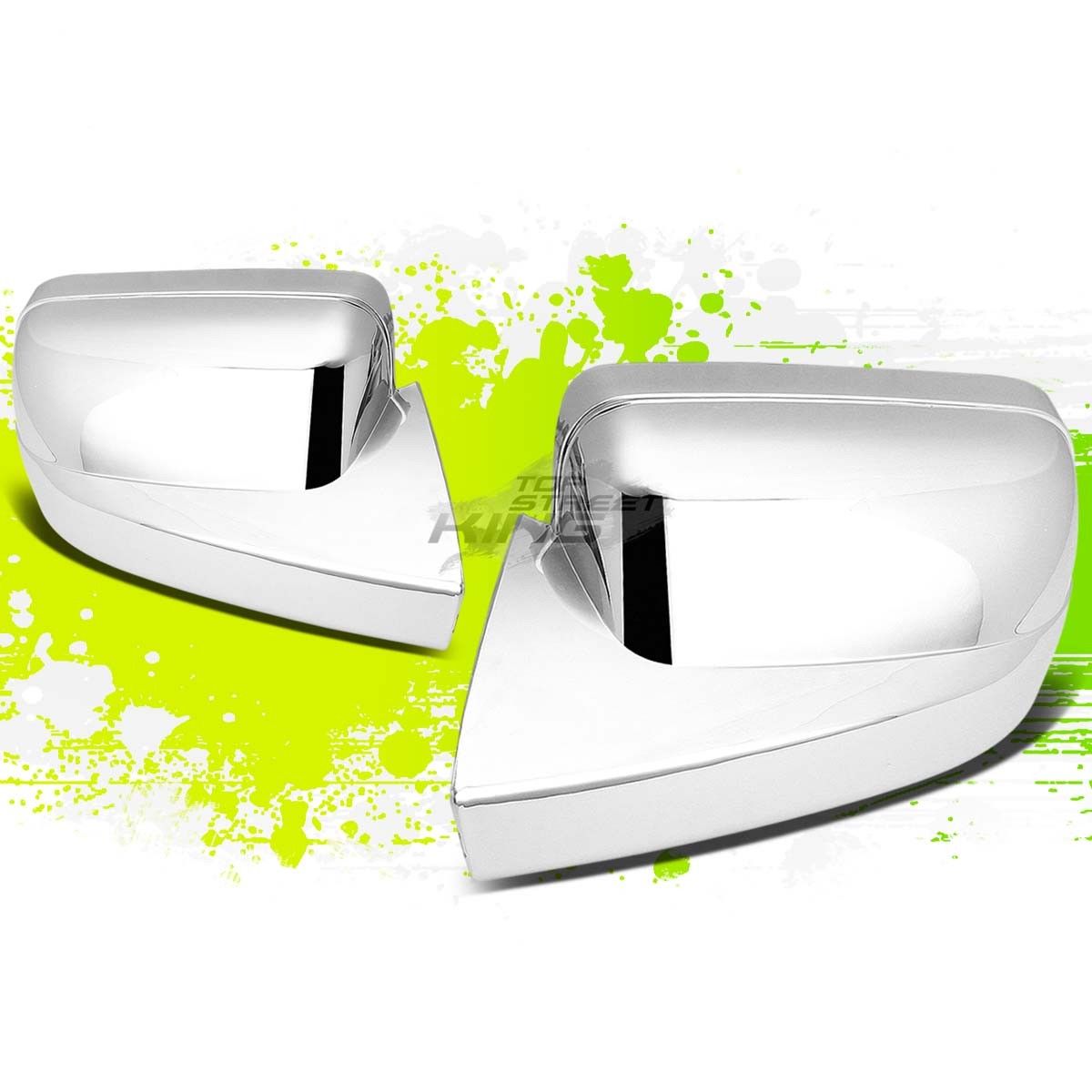 ミラー FOR 05-10 MUSTANG SHELBY/PONY/GT CHROME PLATED SIDE MIRROR FULL COVER CAP KIT 05-10 MUSTANG SHELBY / PONY / GTクロムメッキサイドミラー/フルカバーキャップキット 【並行輸入品】