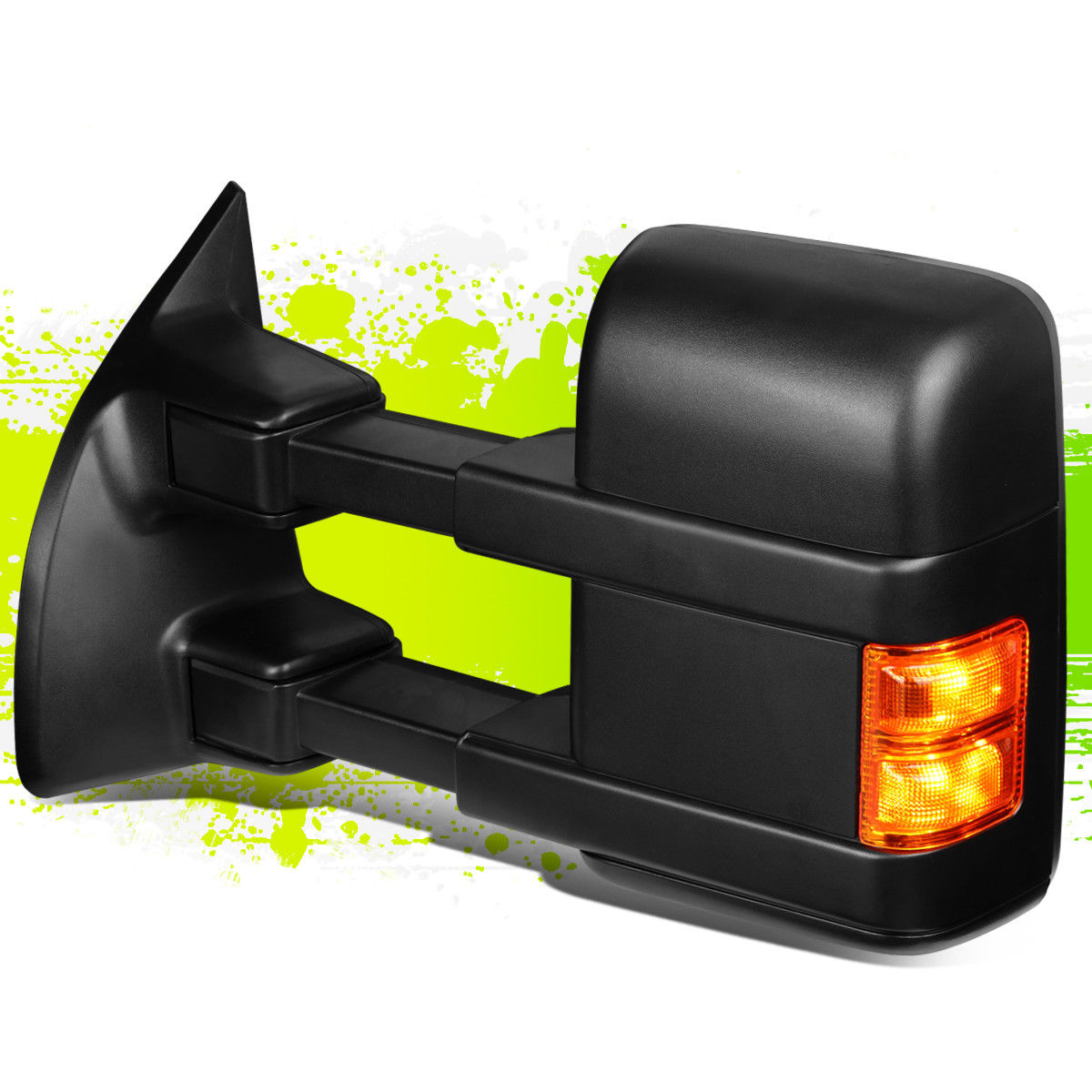 ミラー Powered Towing Mirror W Heated Amber Led Signal Left For 08 16 Ford Super Duty パワートウイングミラー 暖かい アンバーled信号 08 16 Ford Super Duty Elteachermurcia Com