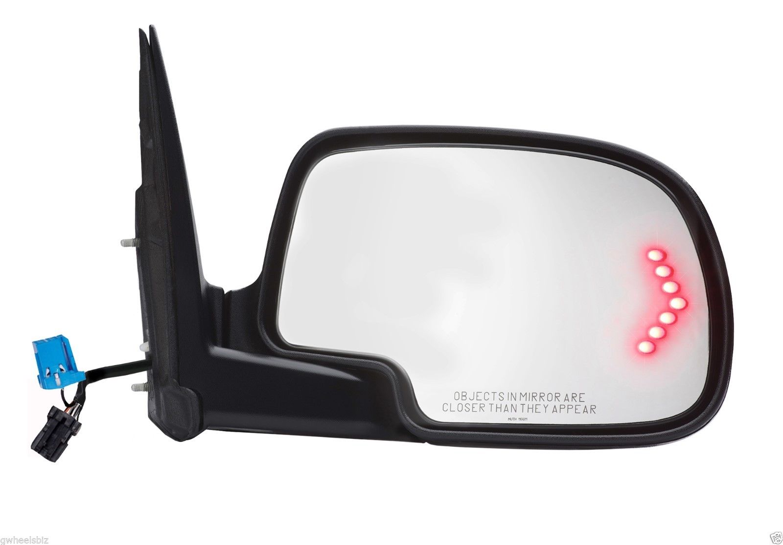 ミラー 03-07 CHEVY/GMC POWER HEATED TURN SIGNAL VIEW SIDE MIRROR PASSENGER/ RIGHT SIDE 03-07 CHEVY / GMC POWER HEATED TURN SIGNAL VIEWサイドミラーの入/出側 【並行輸入品】