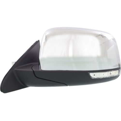ミラー For Grand Cherokee 11-16, Driver Side Mirror, Chrome グランドチェロキー11-16、ドライバーサイドミラー、クローム用 【並行輸入品】