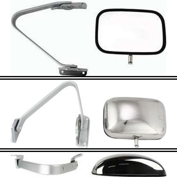 ミラー New FO1320102 Driver Side Mirror for Ford Bronco 1973-1991 フォードブロンコ1973-1991用の新しいFO1320102ドライバサイドミラー 【並行輸入品】