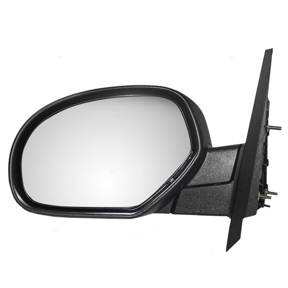 ミラー 2011-13 Chevy GMC 1500~3500 HD Left Side Non-Heated Textured Black Manual Mirror 2011年 - 13年シボレーGMC 1500?3500 HD左側非加熱テクスチャ付きブラックマニュアルミラー 【並行輸入品】